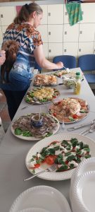 Het eten was weer verrukkelijk